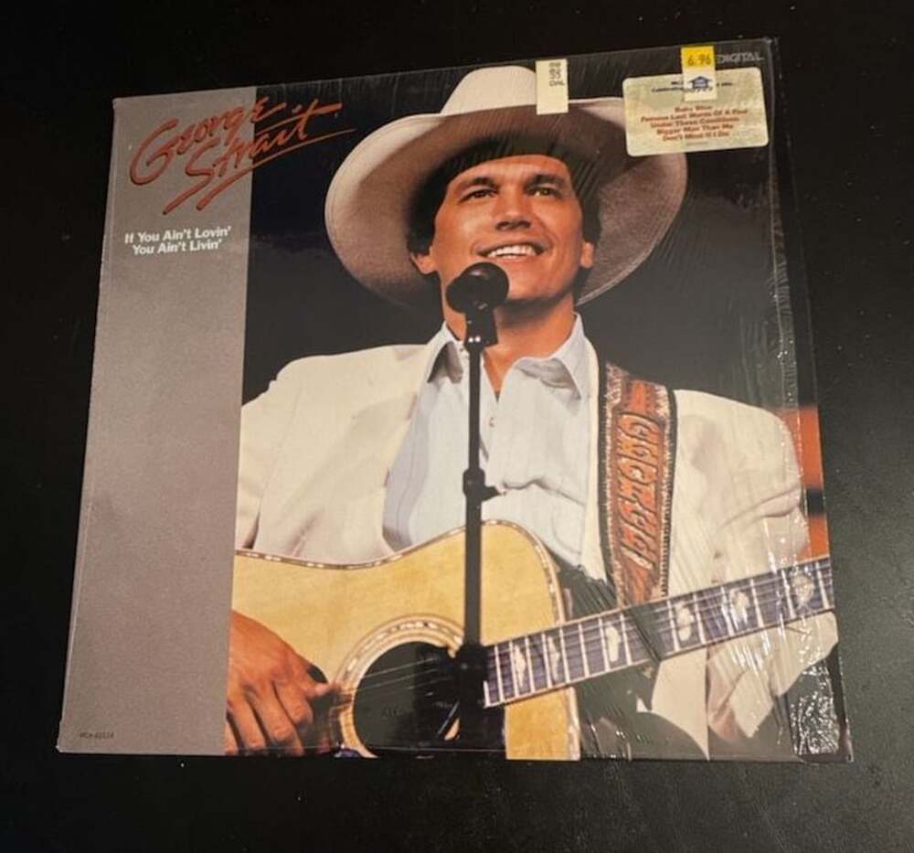George Strait If You Ain't Lovin' You Ain't Livin' Vinyl LP Record